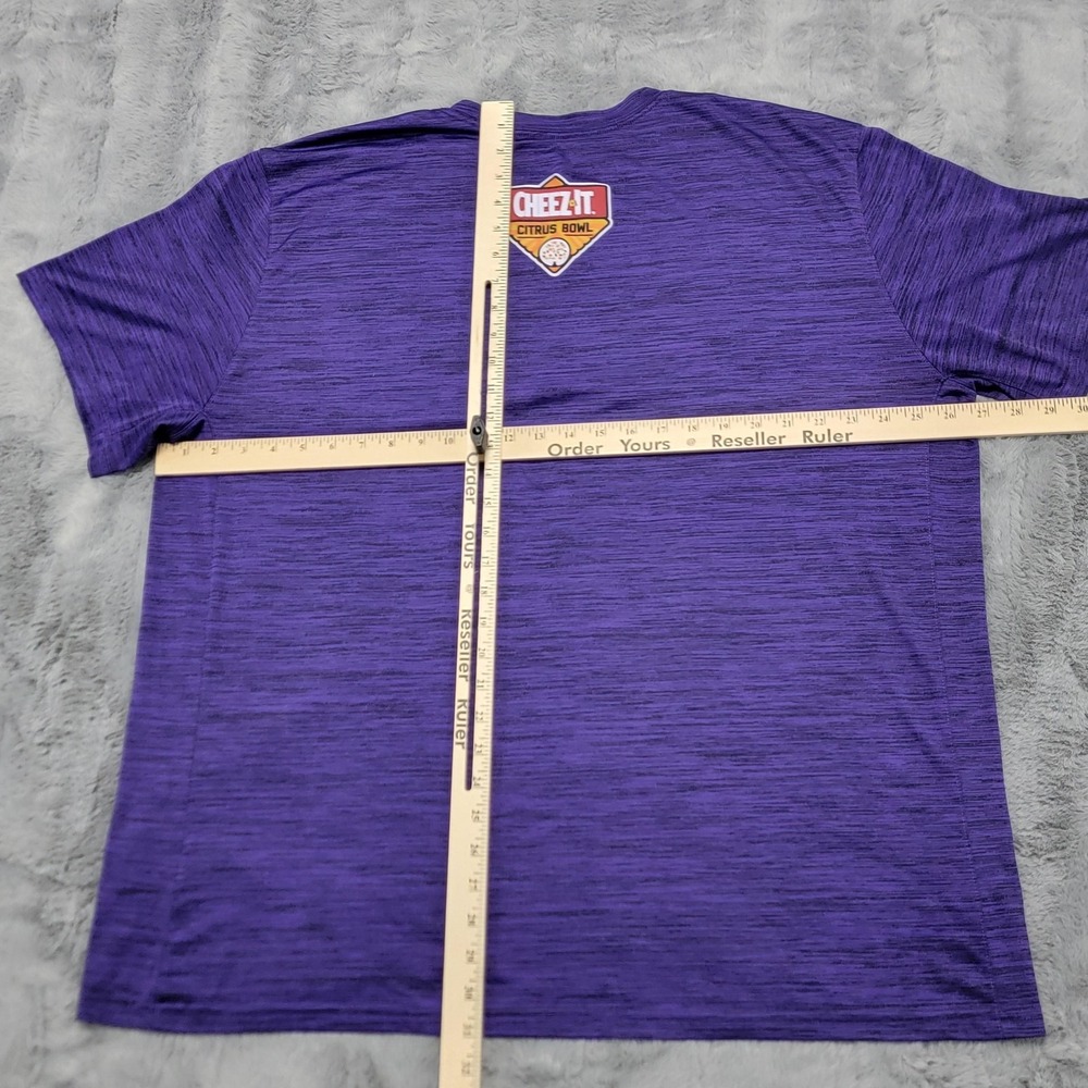 LSU Tigers Nike Team Issued Shirt Mens 3XL Purple NCAA Football Citrus Bowl - Picture 6 of 11